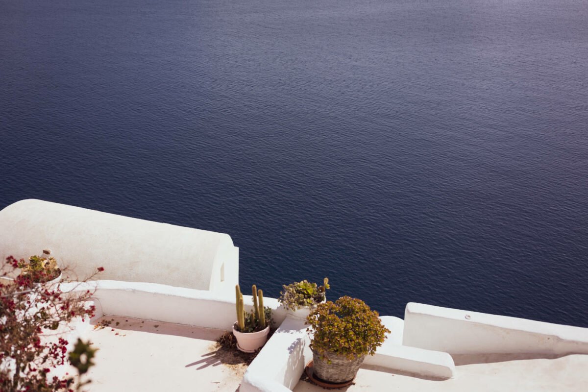 photo grece bord de mer