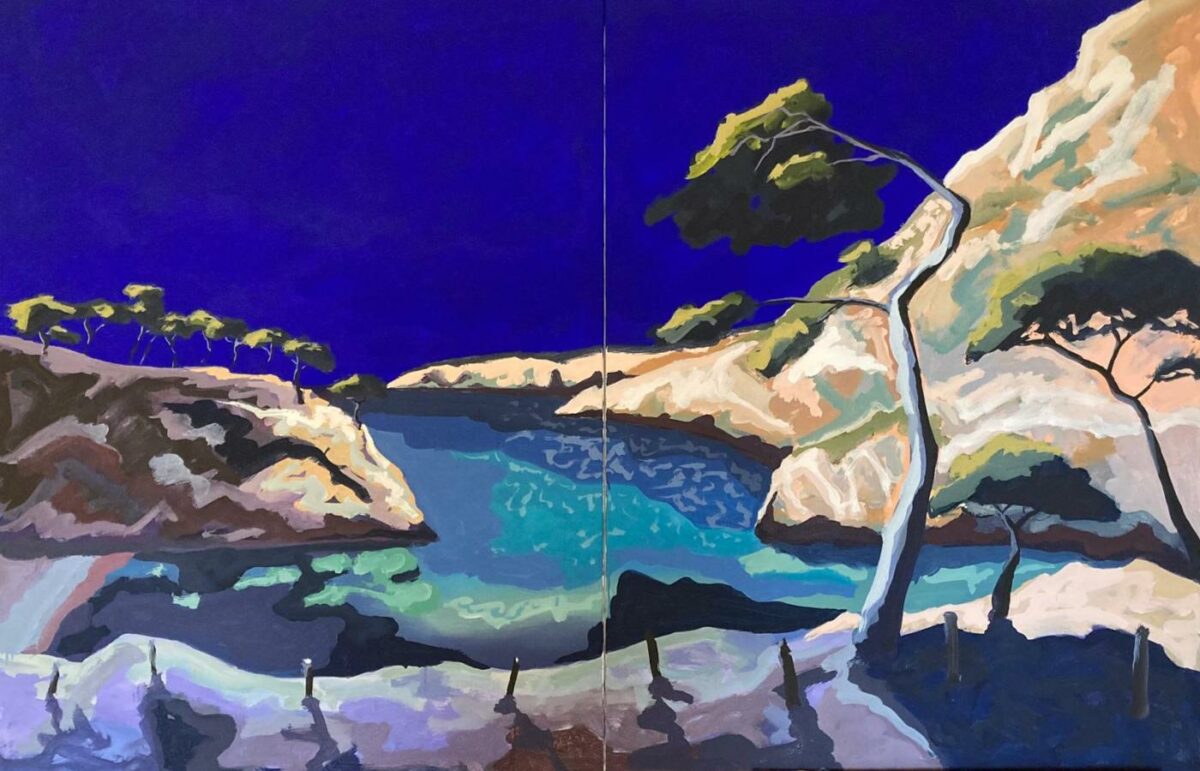 peinture calanque sugiton